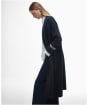 Women's Barbour Coretta Cardigan - Navy / Grey Marl