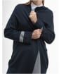 Women's Barbour Coretta Cardigan - Navy / Grey Marl