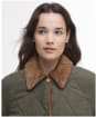 Emilia Quilt - Deep Olive / Sky Dress Tartan