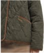 Emilia Quilt - Deep Olive / Sky Dress Tartan
