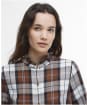 Violet Shirt - Sky Dress Tartan