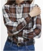 Violet Shirt - Sky Dress Tartan