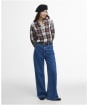 Violet Shirt - Sky Dress Tartan