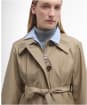 Beatrix Sproof - Light Trench / Sky Dress Tartan