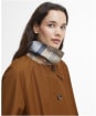 Beatrix Sproof - Rust Brown / Sky Dress Tartan