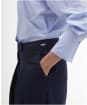 Women's Barbour Francis Wide Leg Trousers - Navy