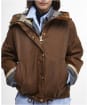 Inez Wax Jacke - Tan / Dress