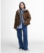 Inez Wax Jacke - Tan / Dress
