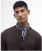 Men's Barbour Pima Cotton Crew Neck Sweater - Bitter Chocolate