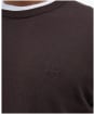 Men's Barbour Pima Cotton Crew Neck Sweater - Bitter Chocolate