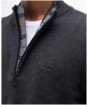 Men’s Barbour Avoch Half Zip Sweater - CHARCOAL MARL 2