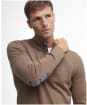 Men’s Barbour Avoch Half Zip Sweater - Fossil