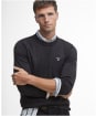 Merino Crew Ne - Charcoal