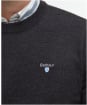 Merino Crew Ne - Charcoal