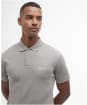 Men's Barbour International Essential Polo - Concrete