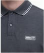 Men's Barbour International Evan Tipped Polo Shirt - Asphalt