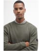 Curve Crew Swea - Uniform Green