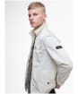 Men's Barbour International Inline Overshirt - Oyster Grey