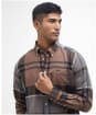 Men’s Barbour Dunoon Tailored Shirt - Cedar Wood