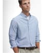 Men's Barbour Oxtown Tailored Shirt - Dark Chambray