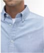 Men's Barbour Oxtown Tailored Shirt - Dark Chambray