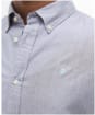 Men's Barbour Oxtown Tailored Shirt - Bitter Chocolate