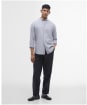 Men's Barbour Oxtown Tailored Shirt - Bitter Chocolate