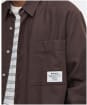 Men's Barbour Angelo Relaxed Twill Shirt - Bitter Chocolate