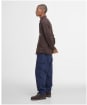 Men's Barbour Angelo Relaxed Twill Shirt - Bitter Chocolate