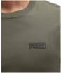 Men's Barbour International Small Logo Tee - Uniform Green