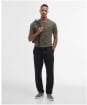 Men's Barbour International Small Logo Tee - Uniform Green
