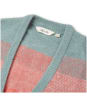 Women's Lily & Me Nancy Colour Block Cardigan - Mulberry