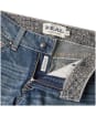 Women's Ariat R.E.A.L Mid Rise Stretch Whipstitch Boot Cut Jeans - Rainstorm