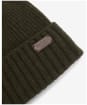 Men’s Barbour Carlton Beanie Hat - Dark Green