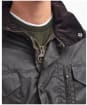 Men's Barbour Sapper Waxed Jacket - Olive