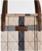 Women’s Barbour Wetherham Quilted Tartan Tote Bag - Safari Tartan