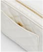 Women's Barbour International Quilted Sloane Crossbody Bag - Gloss Silver Birch