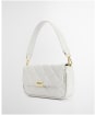 Women's Barbour International Quilted Mini Soho Crossbody Bag - Gloss Silver Birch