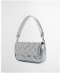 Women's Barbour International Quilted Mini Soho Crossbody Bag - High Shine Silver