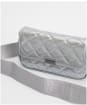 Women's Barbour International Quilted Mini Soho Crossbody Bag - High Shine Silver