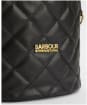 Women's Barbour International Quilted Mini Balham Tote Bag - Black