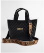 Women's Barbour International Battersea Quilted Mini Tote Bag - Black