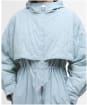 Women's Barbour International Estella Parka Casual Jacket - Light Steel Blue