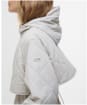 Women's Barbour International Estella Parka Casual Jacket - Silver Birch