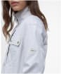 Women's Barbour International Sierra Cotton Casual Jacket - Silver Birch