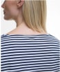 Women's Barbour Harewood Stripe Dress - Breeze Blue Stripe