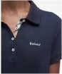 Women's Barbour Polo Dress - Navy 2