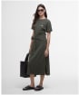 Women's Barbour International Whitson Midi Dress - Envy
