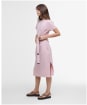 Women's Barbour International Whitson Midi Dress - Pale Mauve