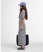 Women's Barbour Isla Knitted Midi Dress - Multi Stripe